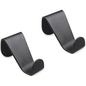 DEF Coat Hooks Hanger for Model X Model S, Anodized Aluminum Designed, Set of 2