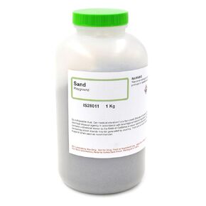 Innovating Science Coarse Brown Playground Sand, 1kg - Excellent for Experiments That Involve Sand The Curated Chemical Collection by