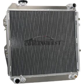 All Aluminum Radiator for 1988-1995 Toyota 4Runner 4 Runner Pickup 3.0L V6 GAS AT MT, 1989 1990 1991 1992 1993 1994, 3 Row Radiators 88 89 90 91 92 93 94 95