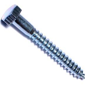 014973455507 Hex Lag Screws, 5/16 x 2-1/2, Piece-12