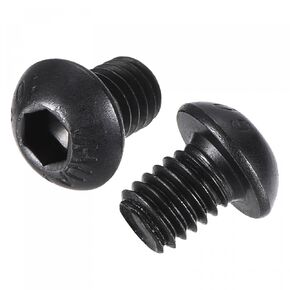 uxcell M6x18mm Hex Socket Button Head Cap Bolts Screws Alloy Steel 25pcs
