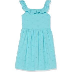 Speechless Girls' Eyelet Bow Back Dress