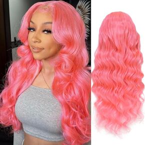 Honey Blonde Lace Front Wig Human Hair - 180% Density HD Lace Front Wigs Human Hair, 13x4 Body Wave Lace Front Wigs Human Hair Pre Plucked with Baby Hair