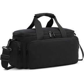 Andoer Camera Case Small Camera Bag Travel Camera Shoulder Bag Water-Resistant Shock-Proof Camcorder Bag DSLR Camera Bag for Mirrorless Camera with Removable Dividers and Shoulder Strap for Women Men