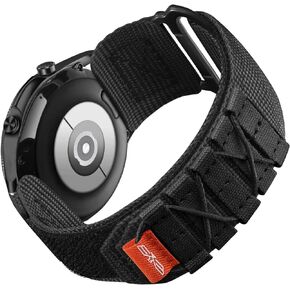 22mm Bands Compatible with Samsung Galaxy Watch 3 45mm/Galaxy Watch 46mm SM-R800/Gear S3 Frontier/Classic, Military Rugged Nylon Sport Strap