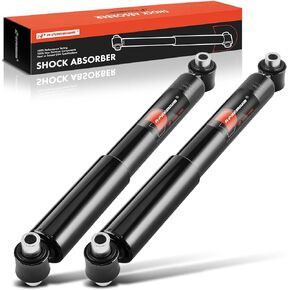 A-Premium Rear Pair (2) Shock Absorber Compatible with Freightliner 108SD, FLC112/120 & Sterling Truck LT8500 & Western Star 4700SB, Driver and Passenger Side