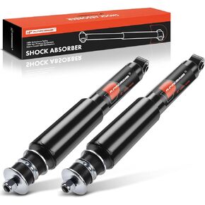 A-Premium Front Pair (2) Shock Absorber Compatible with Toyota Land Cruiser 1998 1999 2000 2001-2007, Driver and Passenger Side