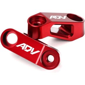 For Honda ADV350 ADV150 Any Year Motorcycle Rearview Mirror Risers Extenders adv 150 adv 350 Accessories (black)