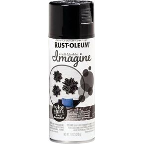Rust-Oleum Imagine Craft & Hobby Color Shift Spray Paint Black Basecoat, 11 oz.