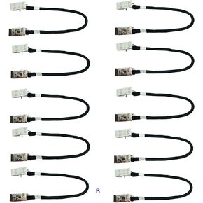Hat Windy Clips for Boating,Hat Rides Cap Retainer for Fishing,Hat Keeper and Eyewear Holder,Pack of 10 pcs Black