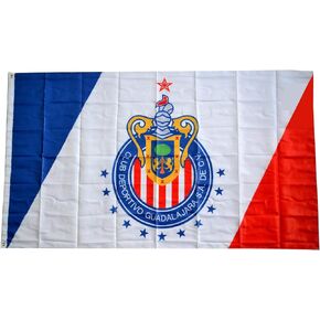 Chivas Guadalajara Mexico Futbol Soccer Bandera La Flag Banner 3x5ft Man Cave Decor