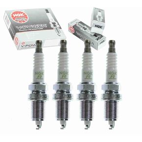 4 pc NGK V-Power Spark Plugs compatible with Honda CR-V 2.0L L4 1999-2001