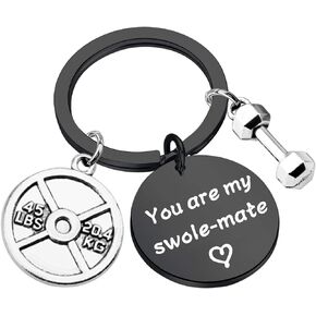 Fitness Workout Keychain You are My Weightlifting Sports Fitness Gifts