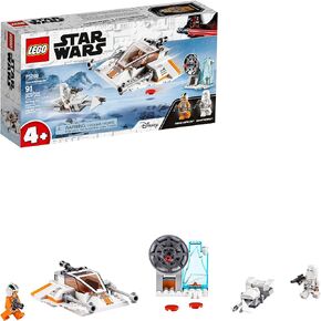 LEGO Star Wars Snowspeeder 75268 Starship Toy Building Kit; Building Toy for Preschool Children Ages 4+ (91 Pieces)