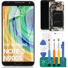 Incell Screen Replacement for Samsung Galaxy Note 3 N9005 LCD Display for Samsung N9005 Touch Digitizer Screen Assembly Repair Kits with Frame