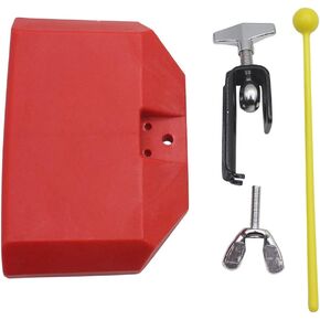 Cow Bell with Stick, 5 inch Quick Release Cow Bell Noisemaker for Drum Set Kit Percussion