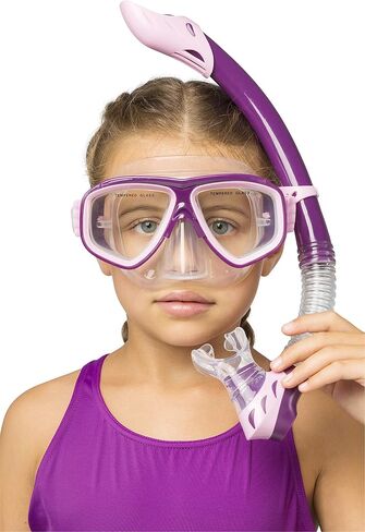 Cressi Rocks Kids Set, pretty in pink, L/XL in Saudi Arabia