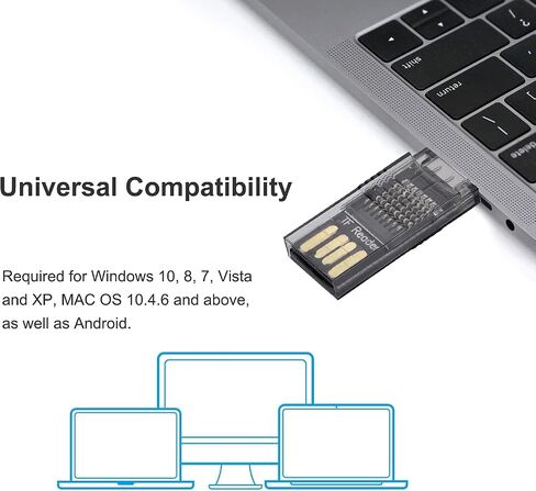 قارئ بطاقة TF، محول قارئ بطاقات Tmiyas Micro SD USB 2.0 / USB C قارئ بطاقة الذاكرة OTG متوافق مع أجهزة MacBook Huawei Windows وMac OS X وAndroid والمزيد in Kuwait