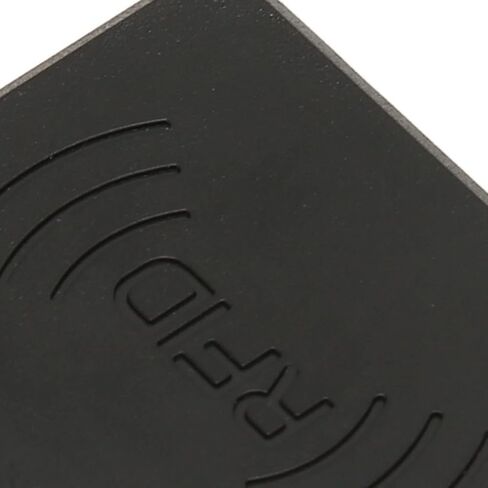 RFID ID Mobile Phone Card Reader, USB C Card Reader Adapter, Built in 20db Buzzer, Plug and Play, High Efficiency RFID Phone Card Reader for EM4100(Black) in Saudi Arabia
