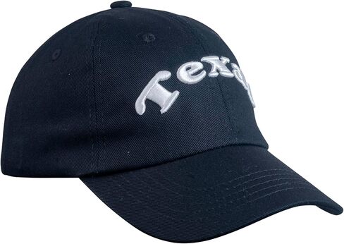 Men Women Fashion Baseball Cap, 100% Cotton Twill, Black, Unisex-Adults in Kuwait