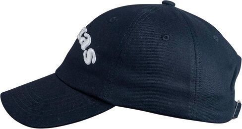 Men Women Fashion Baseball Cap, 100% Cotton Twill, Black, Unisex-Adults in Kuwait