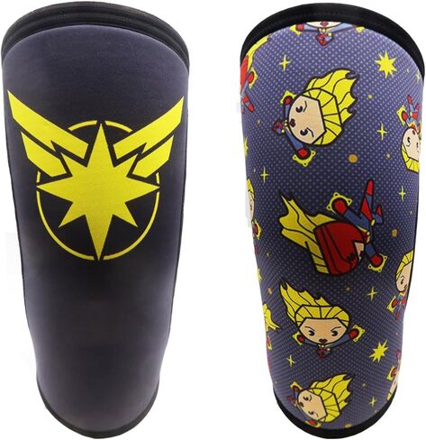 RUNTOP Knee Sleeves(Pair) 7mm Neoprene Pads Brace Cap Support Pain Compression Home Squats Cross Fitness Training WODS Weightlifting Powerlifting Kids Children Men Women Gift(XL) in Saudi Arabia