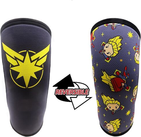 RUNTOP Knee Sleeves(Pair) 7mm Neoprene Pads Brace Cap Support Pain Compression Home Squats Cross Fitness Training WODS Weightlifting Powerlifting Kids Children Men Women Gift(XL) in Saudi Arabia