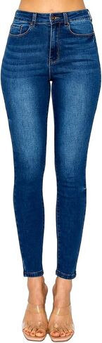 wax jean Women's High-Rise Push-Up Repreve Denim Skinny Jeans in Saudi Arabia