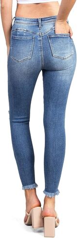 wax jean Women's High-Rise Push-Up Repreve Denim Skinny Jeans in Saudi Arabia