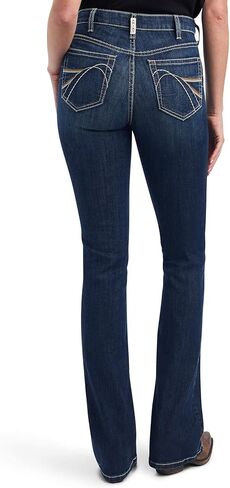 Ariat Female R.E.A.L. High Rise Dorothy Boot Cut Jean Pacific Wash 28 in Saudi Arabia