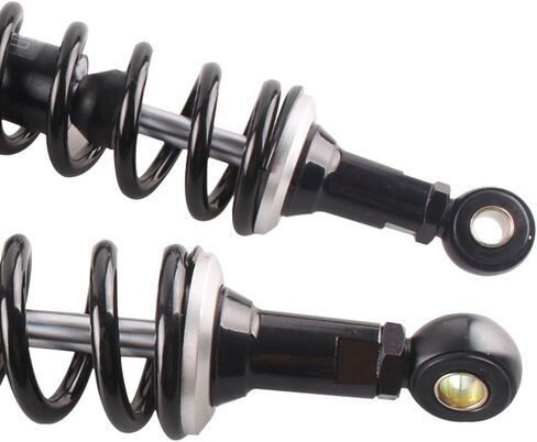 Mallofusa Motorcycle Pair Rear 400mm Shock Absorbers For Yamaha Suzuki ATV Scooters Street Bike Gold Black in Saudi Arabia