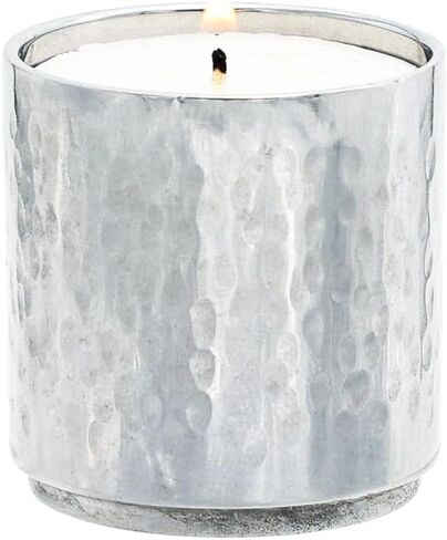 مجموعة حامل شموع Tealight وحدات من Yair Emanuel قابلة للتكديس | حاملات شموع لشموع السبت الفن اليهودي الحديث (زوج، مطروق CSA-S2-1) in Kuwait