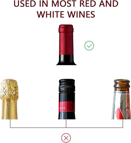 Wine Stoppers for Wine Bottles with Stainless Steel Vacuum Wine Bottle Stopper with Silicone Reusable Wine Corks, Leak proof Keep Fresh Suitable for Red&White Bottle (Black, 1 Pack) in Saudi Arabia