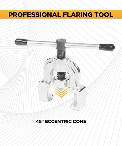 أداة حرق VARGTR، أداة حرق HVAC، مجموعة أدوات حرق ملحقات السيارة أنابيب الأنابيب 7 قوالب من مجموعة 3/16-5/8 بوصة، أداة مضيئة نحاسية، أداة حرق خط الفرامل للنحاس والبلاستيك وأنابيب الألومنيوم، وأنبوب معدني in Kuwait