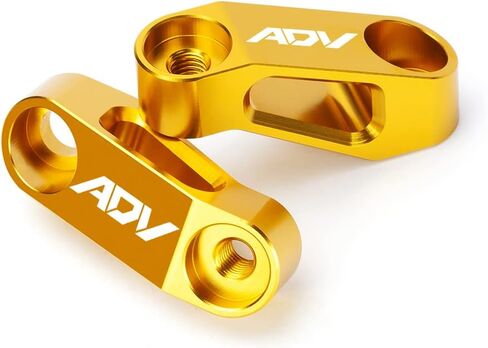 For Honda ADV350 ADV150 Any Year Motorcycle Rearview Mirror Risers Extenders adv 150 adv 350 Accessories (black) in Saudi Arabia