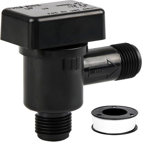 صمام فحص قواطع الفراغ RV، 571-VAC-CHK-A صمام فحص الخزان الأسود RV، استبدال قاطع الفراغ المتسرب على نظام الخزان الأسود بشريط تفلون in Kuwait