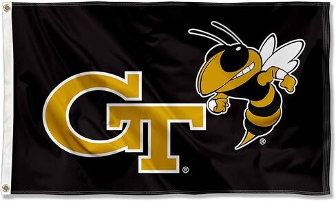 Georgia Tech Yellow Jackets Black Flag in Saudi Arabia