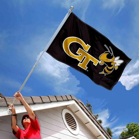 Georgia Tech Yellow Jackets Black Flag in Saudi Arabia