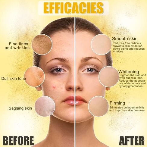 Jelly Mask for Facial Professional - 24K Gold Anti-Aging & Firming Hydrojelly Mask Powder, Hydrating Brighten Jelly Face Mask Skin Care, Natural Gel Peel Off Mask for Spa Salon Vajacial Mask 17.6Fl Oz in Kuwait