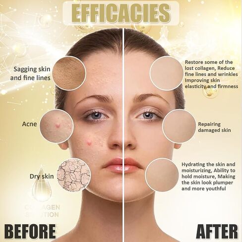 Jelly Mask for Facial Professional - 24K Gold Anti-Aging & Firming Hydrojelly Mask Powder, Hydrating Brighten Jelly Face Mask Skin Care, Natural Gel Peel Off Mask for Spa Salon Vajacial Mask 17.6Fl Oz in Saudi Arabia