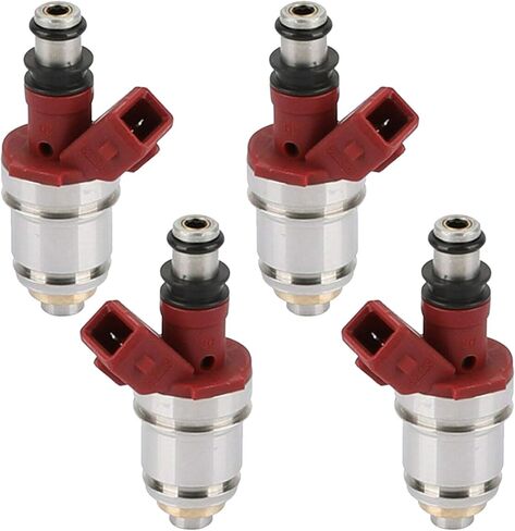 4 قطعة استبدال حاقن الوقود لنيسان D21 1990-1994 ونيسان بيك اب 1995 16600-86G00 1660086G00 in Saudi Arabia