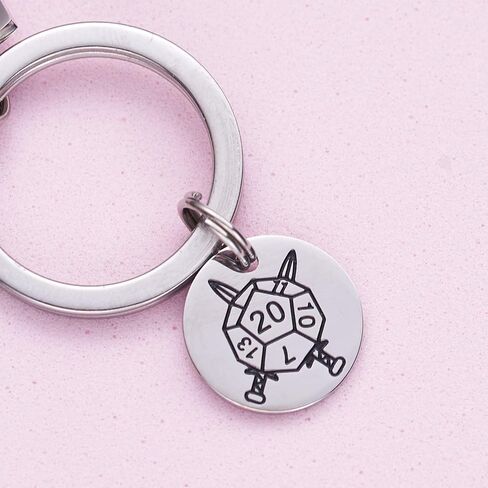 هدايا التنين سلسلة مفاتيح لطيفة عندما يبتسم سيد الزنزانة لقد فات الأوان بالفعل Dnd Gifts هدية التنين الماجستير (عندما يبتسم سيد الزنزانة فقد فات الأوان بالفعل) in Kuwait