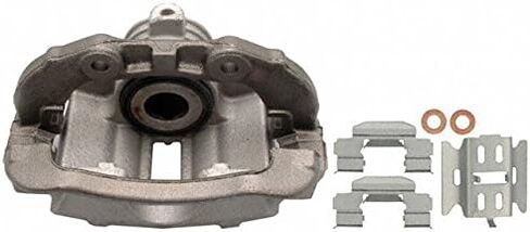 ACDelco Gold 18FR1488 مجموعة فرجار الفرامل الخلفية (جاهزة للاحتكاك غير مطلية)، مُعاد تصنيعها in Saudi Arabia
