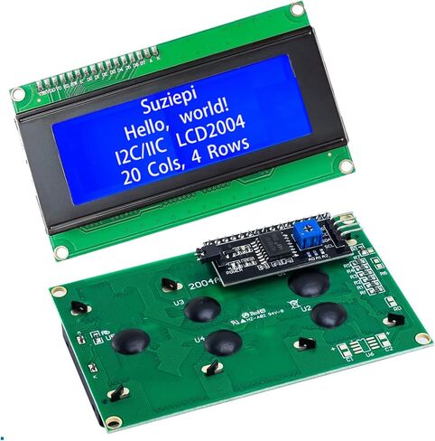 3 قطعة I2C IIC 1602 وحدة عرض إل سي دي 16x02 وحدة شاشة LCD متوافقة مع اردوينو راسبيري بي + 3 قطعة 20 سنتيمتر 20Pin أنثى ذكر أسلاك توصيل معزز in Kuwait