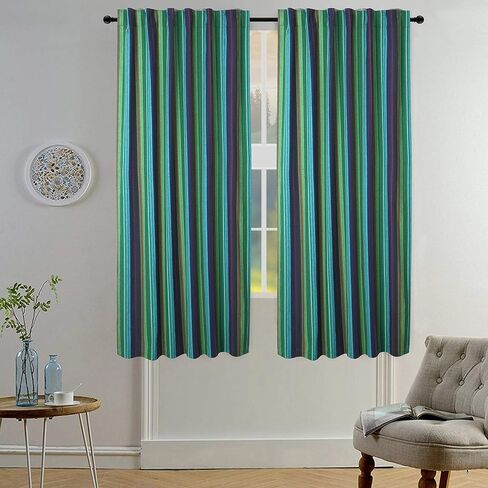 Buffalo Check Plaid Window Valance Set of 2 for Country Style Farmhouse Vintage Décor - Eco Friendly 72 Inch Wide Valance - 16x72 Inch - Black White - 2 Valances in Saudi Arabia