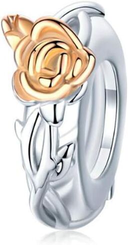 Anniversary Christmas Charms Clip Charm Stoppers Beads Original 925 Sterling Silver Stars Flower Crystal Spacer Bead for Pandora Bracelet Charm in Saudi Arabia