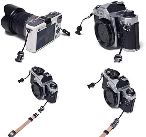 Universal Men and Women Scarf Camera Strap Belt Compatible with DSLR, SLR, Instant,Digital Camera - (Yellow Blossom) in Kuwait