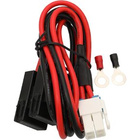 Karier 4-Pin 12AWG DC Power Cord Cable 12V 30A Short Wave Power Supply Cable Compatible for Yaesu FT-450D FT-950 Kenwood TS-590SG TS-890S Icom IC-7000 in Saudi Arabia