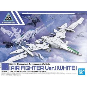 Bandai Hobby - 30 Minute Missions - #01 Air Fighter (White), Bandai Spirits 30MM 1/144 Model Kit Extended Armament Vehicle
