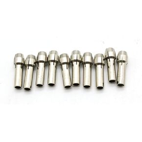 TMAX 10 pc Durable Shiny 3/32 Inch Rotary Tool Collet Bit #481 for Dremel Rotary Tools